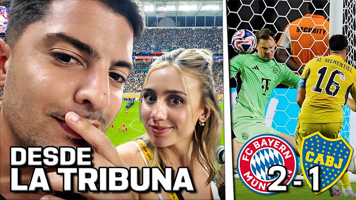 Boca Juniors vs. Bayern Munich: The Atmosphere in the Stadium / VLOG #2