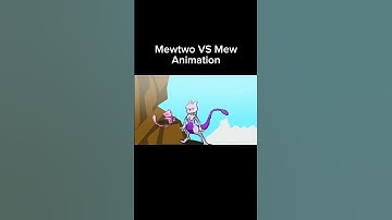 Mewtwo Vs Mew animation