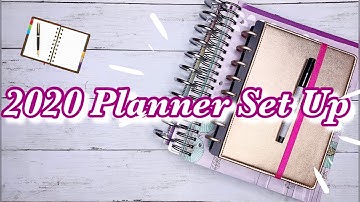My 2020 Planner Set Up  #2020planners