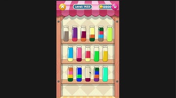 Water Sort Puzzle I Level 1433 I  Facebook I SOLVED