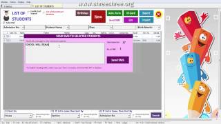 i-genius School/College ERP Software :- How to Configure Sms Api & Send Sms. screenshot 5