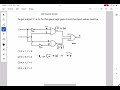 To get output '1' at R, for the given logic gate circuit the input values must be :