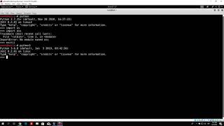 Pyhack5 Introduction Python In Kali Terminal