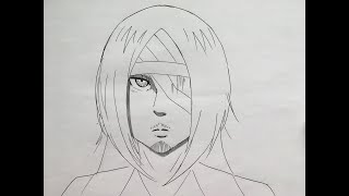 How to draw Adult Eren