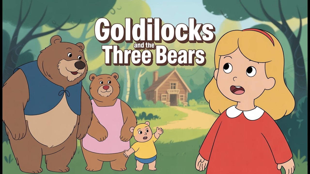 🐻👧 Goldilocks and the Three Bears – Full Animated Kids Story | Bedtime ...