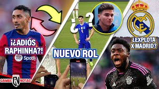 ¡LOQUÍSIMO TRUEQUE x RAPHINHA! |TRISTE nuevo ROL para JULIÁN | ¡Davies EXPLOTA! ¿A nada de MADRID?