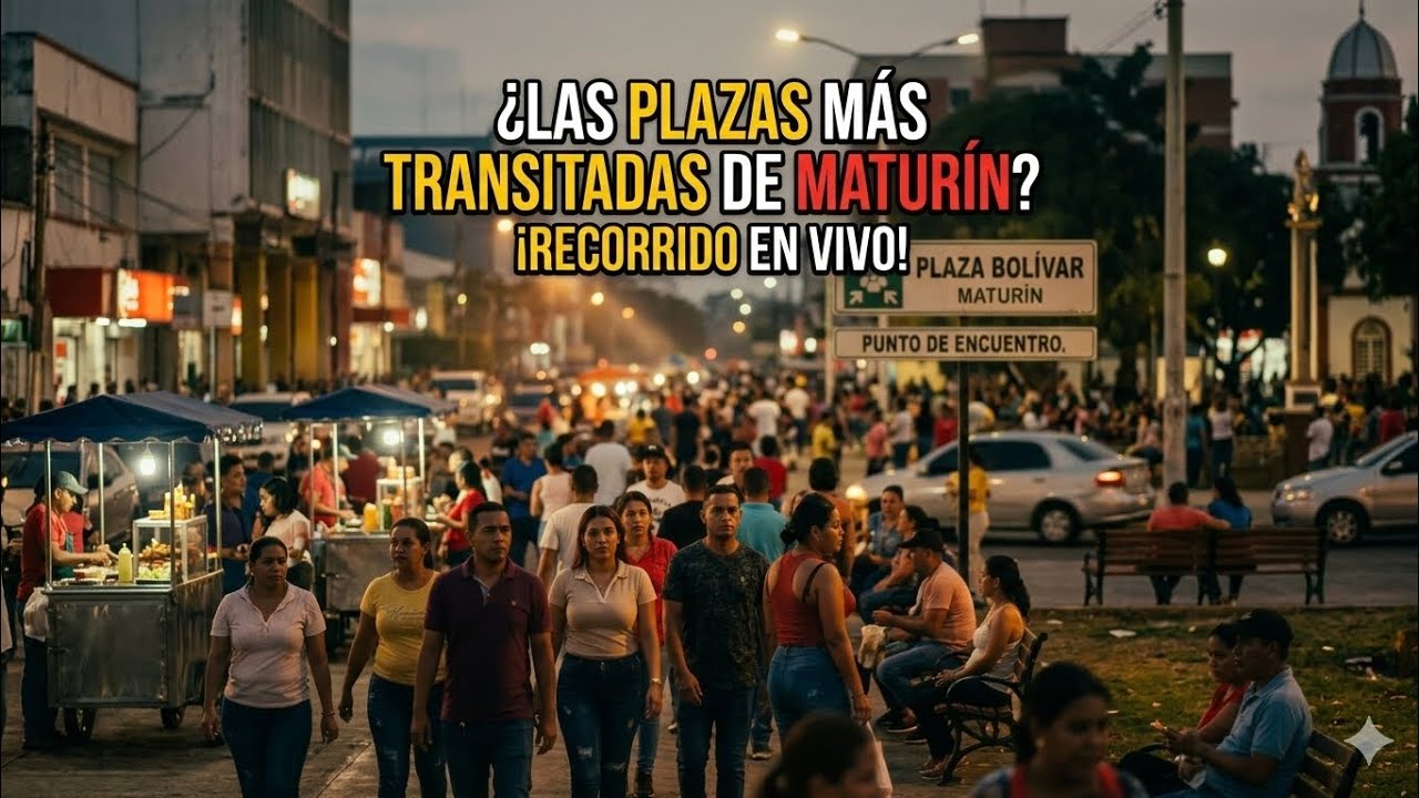 VeMaturin walking tour Febrero 2026(Las Plazas más populares) Venezuela🇻🇪