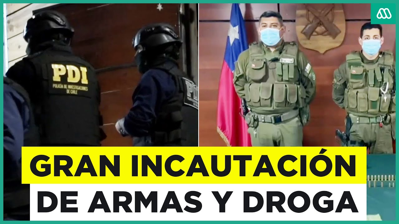 21 detenidos en megaoperativo: Gran incautación de armas y droga en ...