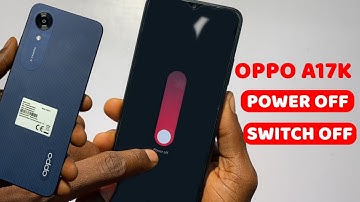 How To Power Off Oppo A17k | Oppo A17k Power Off Kaise Kare