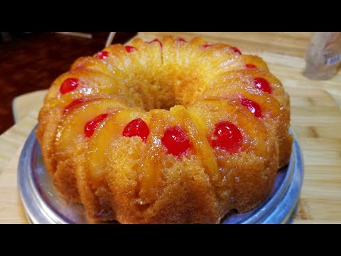 Hello guys and gals! Today we are making the most yummy Pineapple upside down cake from scratch that. 
