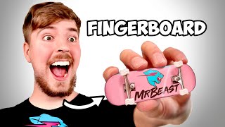 I Made MrBeast A Fingerboard