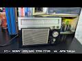ラジオ日米戦：Radio ソニー SONY（FM/AM）TFM-7720 vs AFN Tokyo