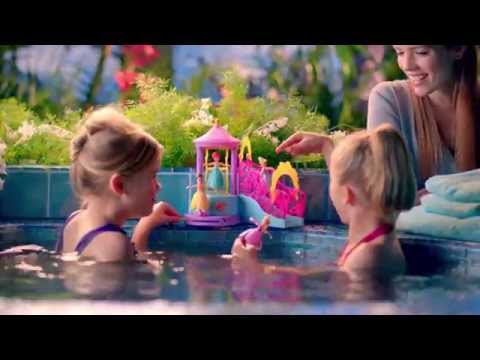 Disney Princess Water Palace Playset & Petal Float Princess Doll | Mattel