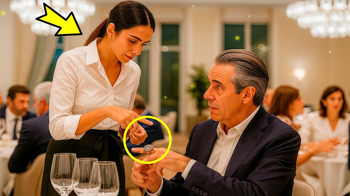The waitress says to the millionaire, "My mom has the same ring." What happens next changes everythi