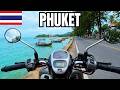 Moto Vlog Rawai 2026 Raining Season (natural sound) #thailand