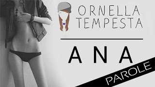 Video thumbnail of "Ornella Tempesta - Ana (anoréxie) OFFICIELLE VIDEO"