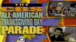 Cbs Allamerican Thanksgiving Day Parade Promo  1990