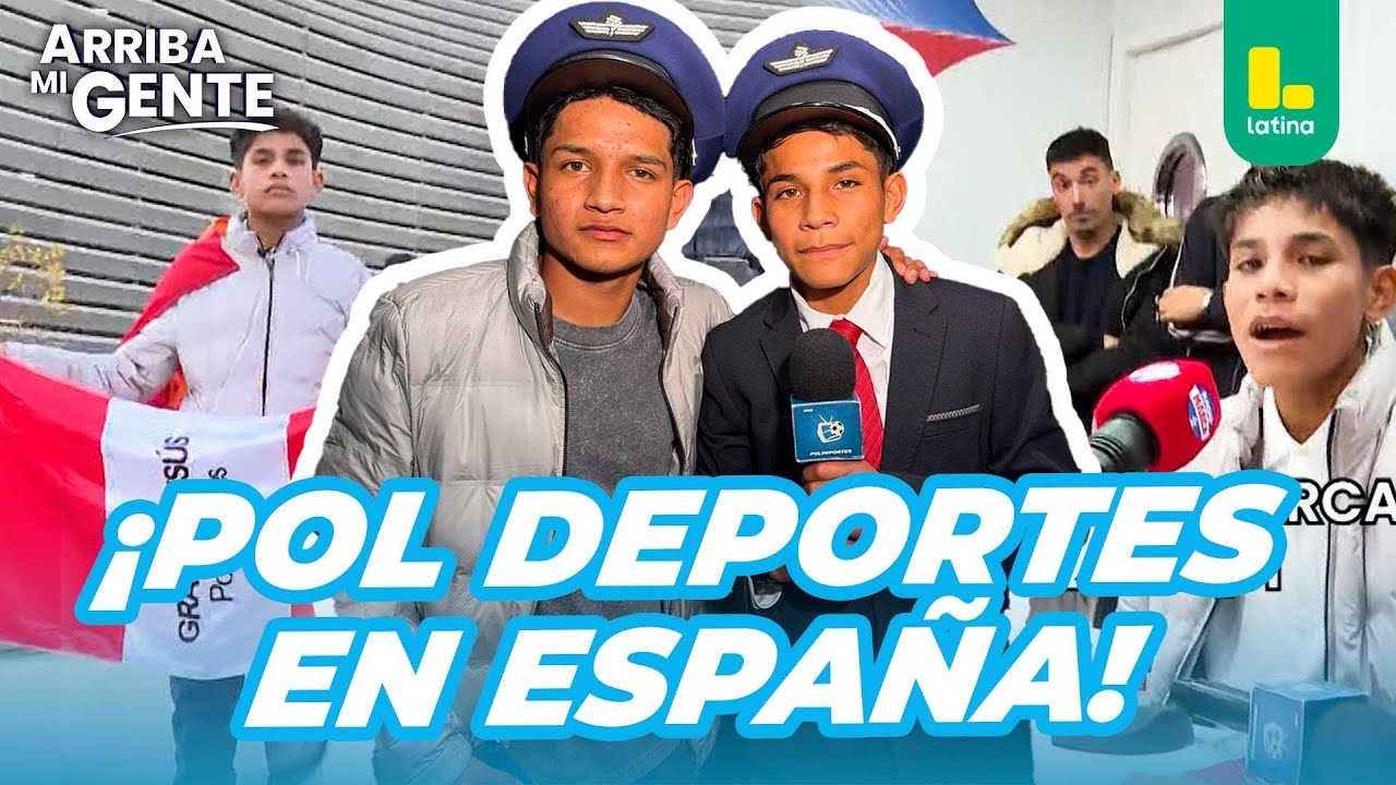 'POL DEPORTES' llega a España y visita el Estadio del Real Madrid