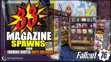 33 Magazine Locations over 3 Farming Runs | Fallout 76 Magazine Farming | Maps Included | LITerally