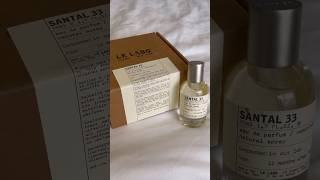 Le Labo's Santal 33 🤍 #ASMR #ASMRUnboxing #LeLabo #Santal33 #Perfume #Perfumes #Fragrance