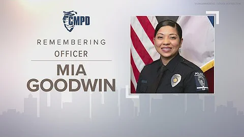 Procession honors fallen CMPD officer Mia Goodwin