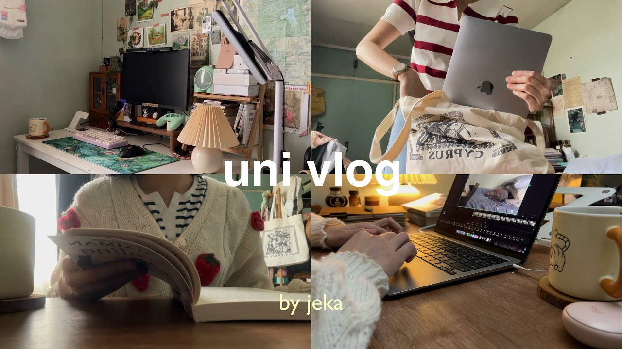 slice of life vlog 🌲 (baguio girl) | homebody, college days, cafe visits, back into reading again!