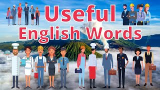 Jobs Occupations & Professions - Part 2 - Useful English Words - Vocabulary Building - All Languages