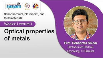 Lec 16: Optical properties of metals
