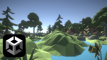 Free Unity Low-Poly Nature Asset (Showcase)