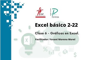 Excel básico 2-22│Clase 6 - Gráficos en Excel│ Centro de Integración Familiar.