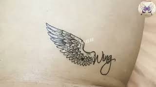 Temporary Tattoo - Wings #temporarytattoo #tattoo #sticker #wings #art