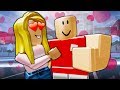 SHE FELL IN LOVE WITH A NOOB: A ROBLOX LOVE STORY MOVIE