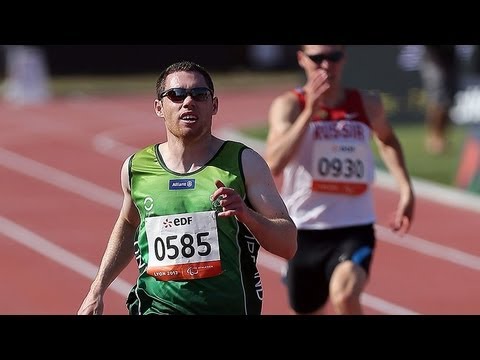 Athletics - men's 200m T13 final - 2013 IPC Athletics World
Championships, Lyon