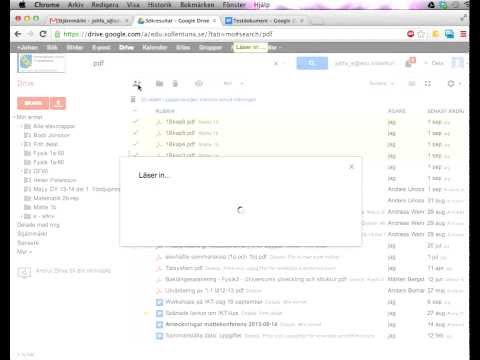 Google Drive: dela dokument och filer