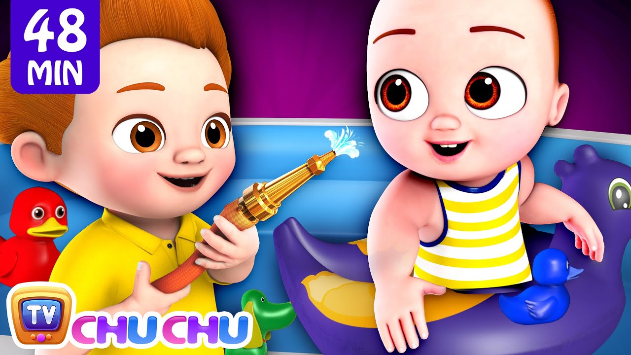 Beach at Home Song + More ChuChu TV Baby Nursery Rhymes & Kids Songs