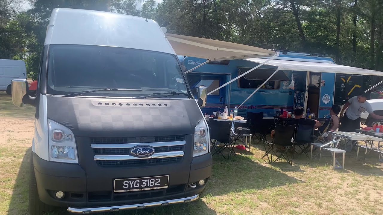 Ford Transit Campervan 09 20 Highroof 2 4l Status Geran Caravan Youtube