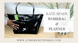 BACK TO SCHOOL 2017 | KATE SPADE WORKBAG GIVEAWAY Plus My Planner Update