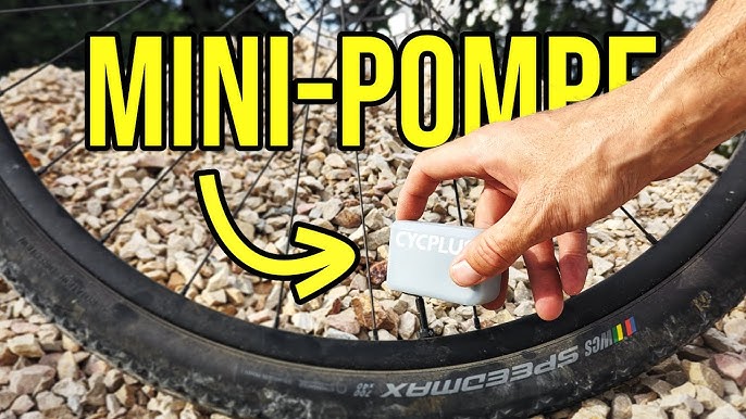 Test pompe vélo électrique : CYCPLUS TINY E-PUMP CUBE 