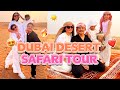 Ultimate dubai desert safari experience  the best of dubai food  mariel padilla vlog