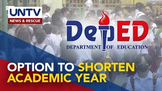 DepEd proposes to cut short SY 2024-2025amid temperature woes