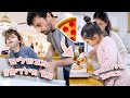 מבשלים עם הילדים!! | פיצה, שניצלים ופתיתים במטבח עם אופירי ותמרי