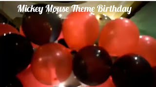 Mickey Mouse Theme Birthday | How to decorate the house in Birthday Party | Mickey Mouse