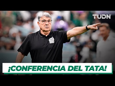 🔴 EN VIVO | Conferencia Post: ‘Tata’ Martino y Selección Mexicana - Qatar 2022 | TUDN