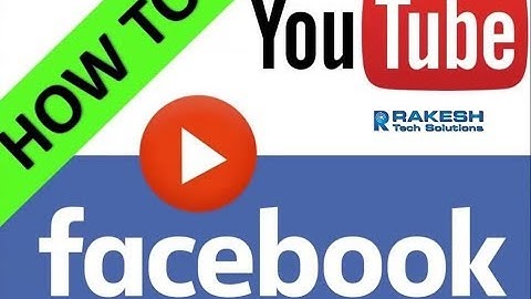 How to promote youtube video through facebook Tutorial 2017 - Rakesh Tech Solutions