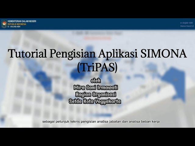 Tutorial Pengisian Aplikasi SIMONA (TriPAS) class=