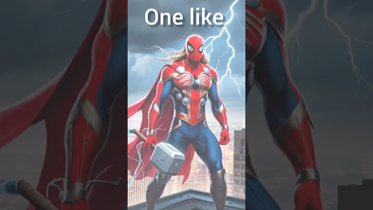 hybrid Spiderman And Thor 