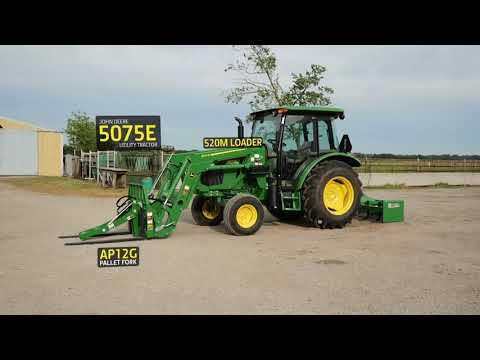 How to use a pallet fork grapple | John Deere Tips Notebook