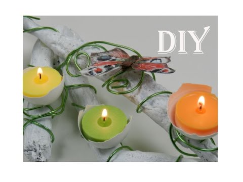 Diy:osterdeko / easter decor youtube Osterdeko shabby chic
