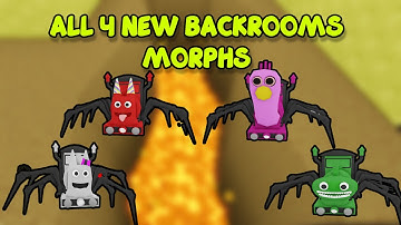 UPDATE - How To Find ALL 4 NEW BACKROOMS MORPH in Find The Backrooms Morphs