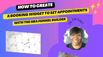 How To Make A Booking Widget In Minutes!